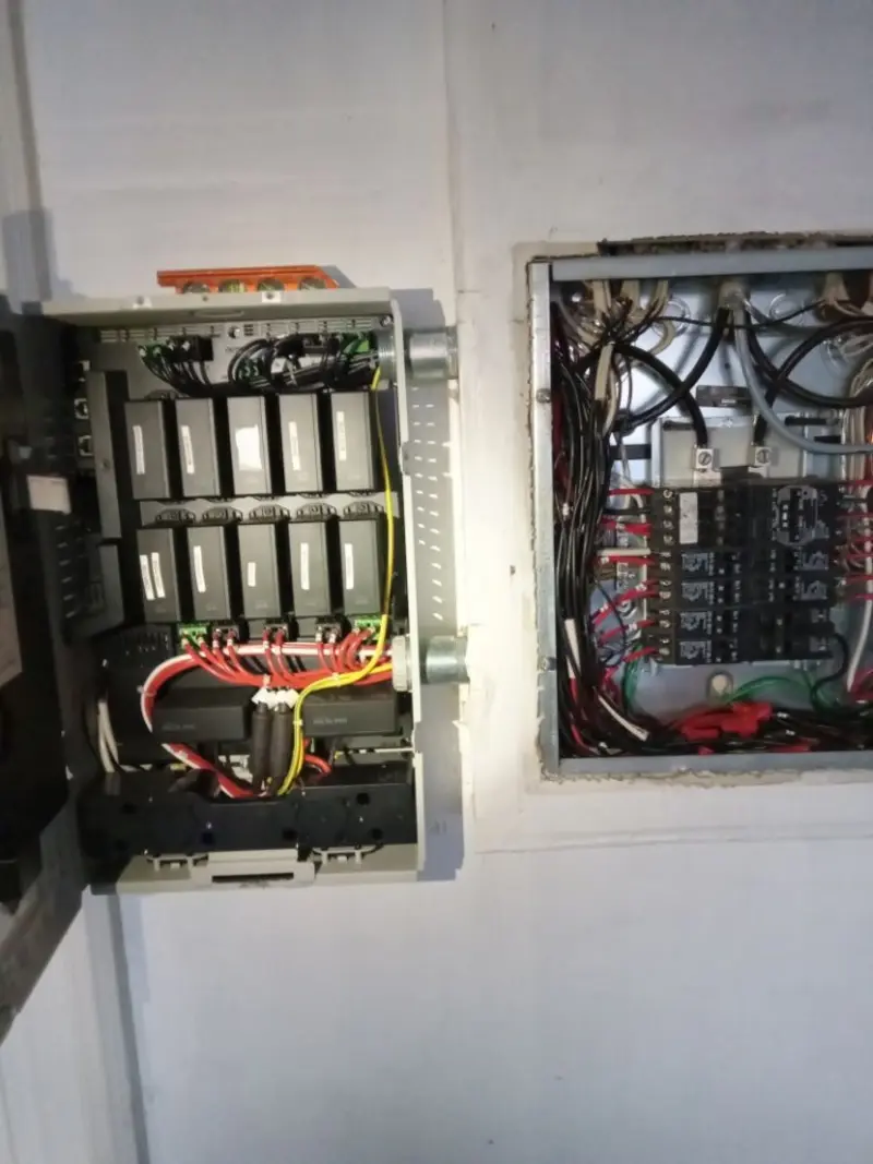 Electrical panel upgrade completed for Ring Doorbell Installation in Dakota Ridge
